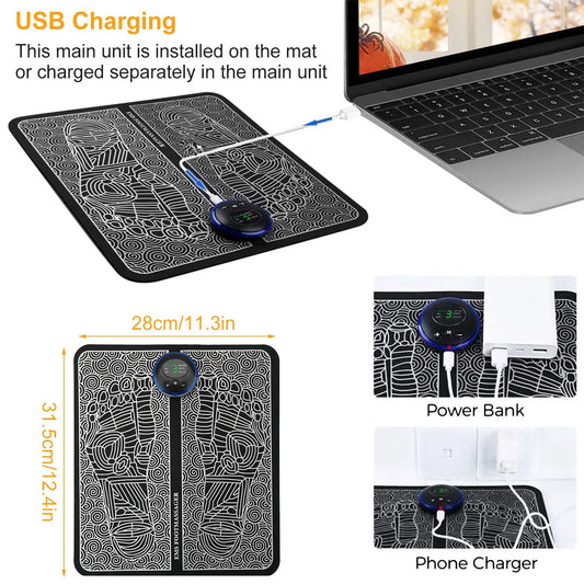 Foot Massage Pad Electric Stimulator Massager