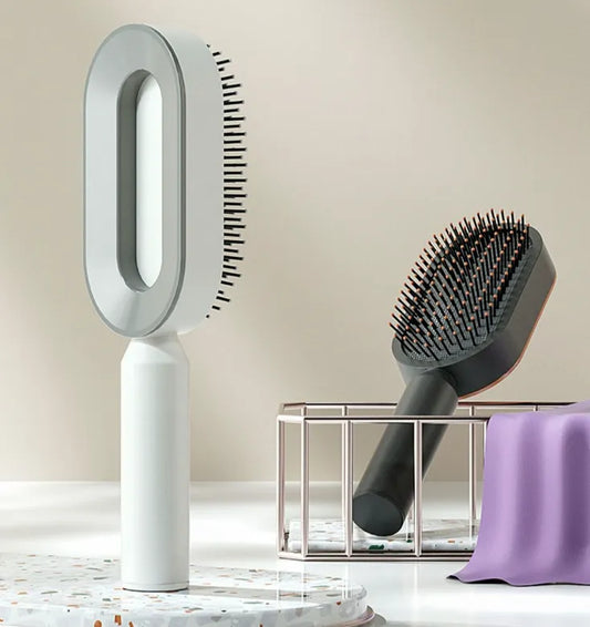 Self Cleaning Hair Brush For Women